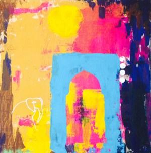 "Post Meridian" 23" x 23" Click for Enlarge